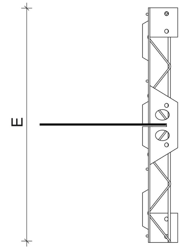 Pentaflex ABS V-S työsaumaverkkoelementti