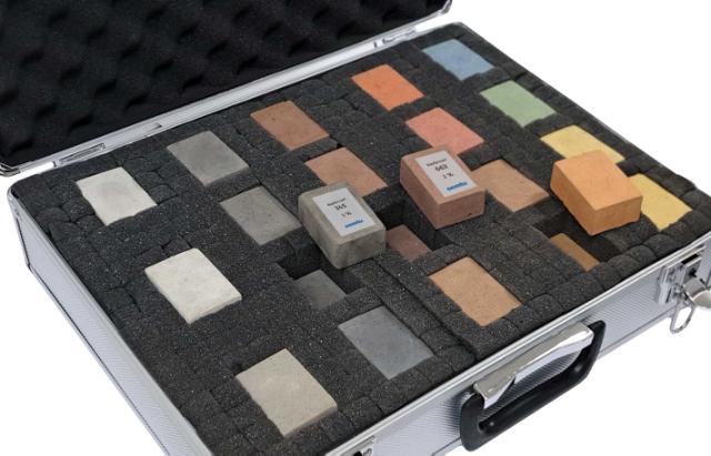 Pigmenttien mallipalasalkku